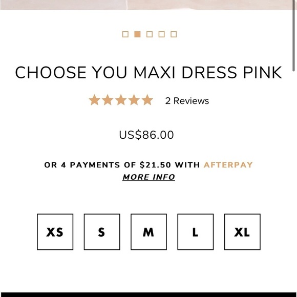 Fortunate One Choose You Pink Reverse Multi Style Midi Dress Size Small NWT - Picture 11 of 12